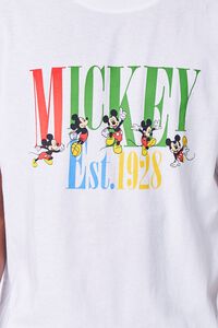 WHITE/MULTI Mickey Mouse Graphic Tee, image 5