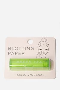 Green Tea Blotting Paper, image 1