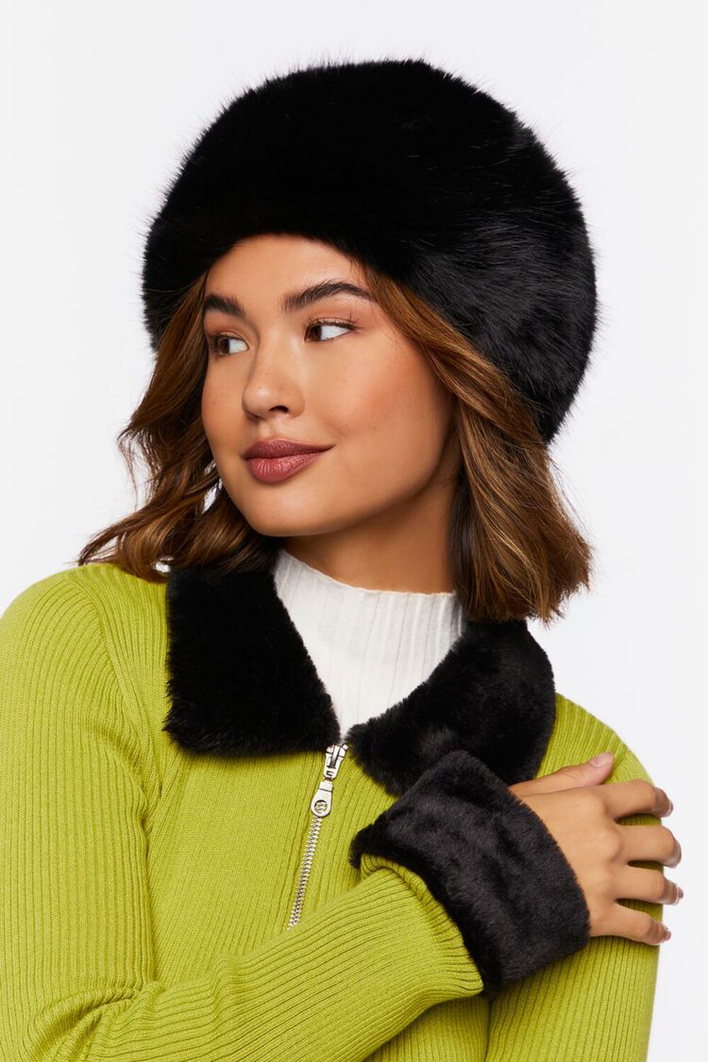 Fluffy Faux Fur Hat
