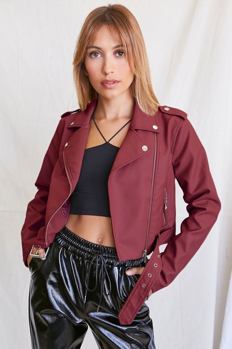 Faux Leather Jacket | Forever 21