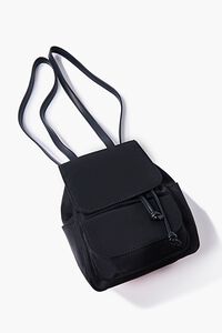 Drawstring Flap-Top Backpack, image 4