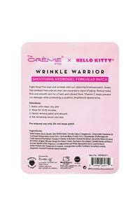 PINK/MULTI Hello Kitty - Wrinkle Warrior Smoothing Hydrogel Forehead Patch, image 5