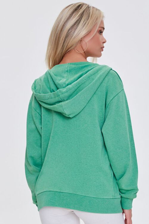 GREEN Fleece Zip-Up Jacket, image 3
