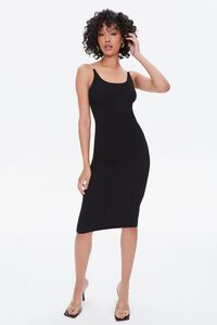 BLACK Chain-Strap Mini Dress, image 4
