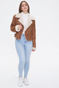 Faux Shearling & Suede Jacket, image 4