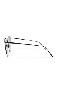 Premium Metal Mirror Cat-Eye Sunglasses, image 3