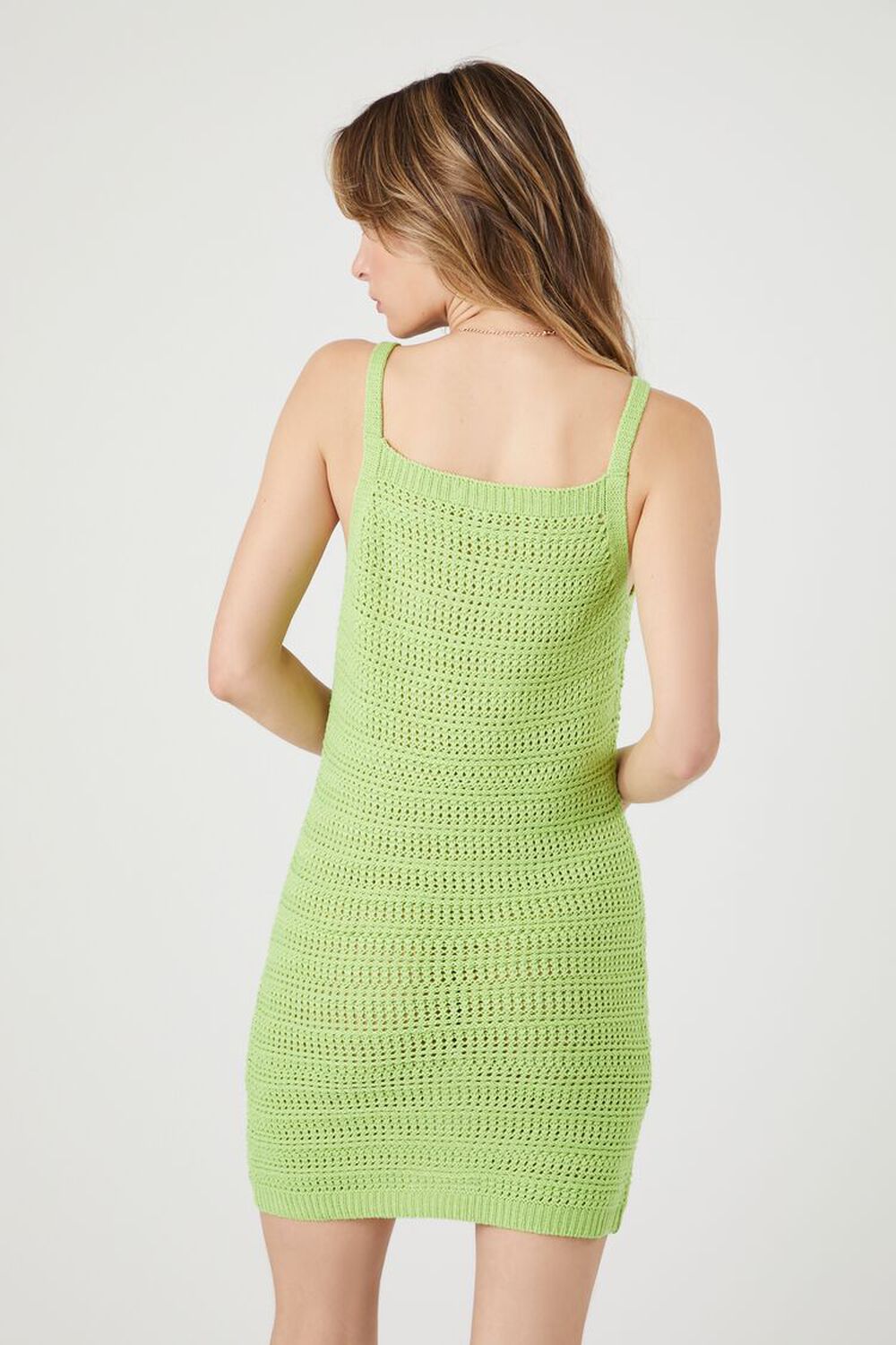 Sweater-Knit Mini Dress