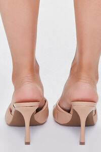 NUDE Quilted Square-Toe Heels, image 3