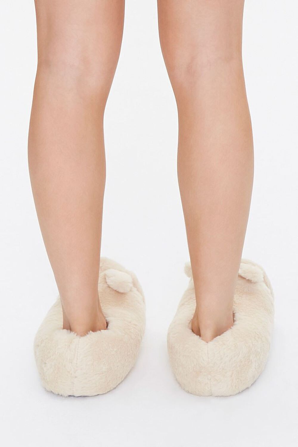 Faux Fur Bunny Slippers