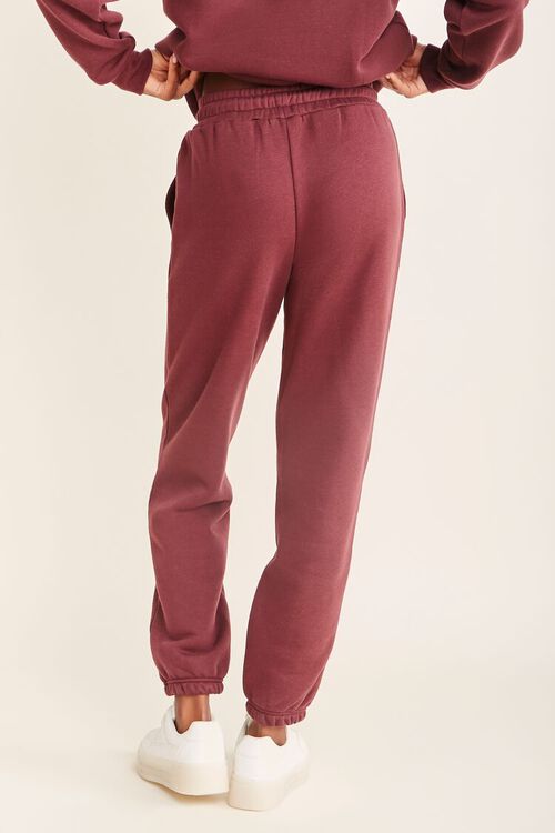 MAUVE/PINK Embroidered Pride In Strength Joggers, image 4