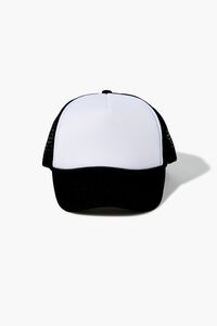 BLACK/WHITE Kids Trucker Hat (Girls + Boys), image 1
