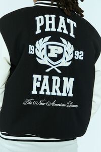 BLACK/MULTI Phat Farm Varsity Jacket, image 6