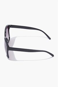 BLACK/GREY Square Frame Sunglasses, image 2