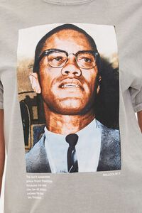 GREY/MULTI Malcolm X Graphic Tee, image 5