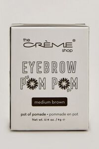 MEDIUM BROWN The Crème Shop Eyebrow Pom Pom Pomade, image 2