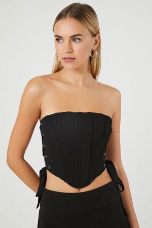 Strapless Lace Corset Top