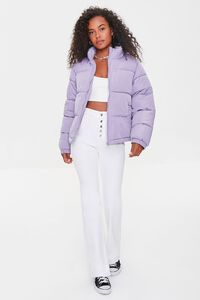 LAVENDER Quilted Puffer Jacket, image 4