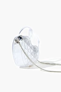 CLEAR Transparent Heart Mini Crossbody Bag, image 3