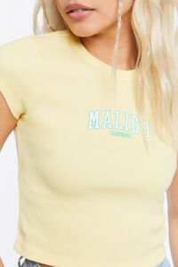 Malibu Graphic Cropped Tee, image 5