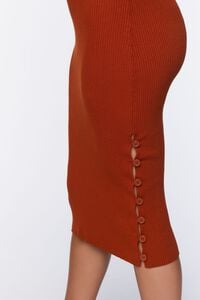 WALNUT Turtleneck Sweater Midi Dress, image 5