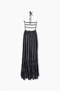 Striped Halter Maxi Dress, image 4