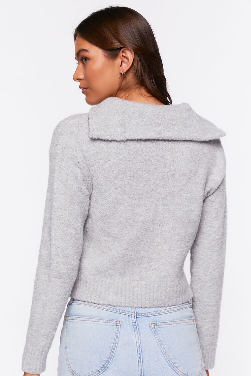 Marled Half-Zip Sweater, image 3