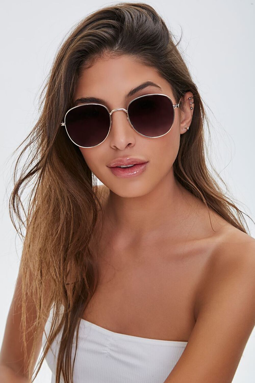 Round Gradient Sunglasses, image 1