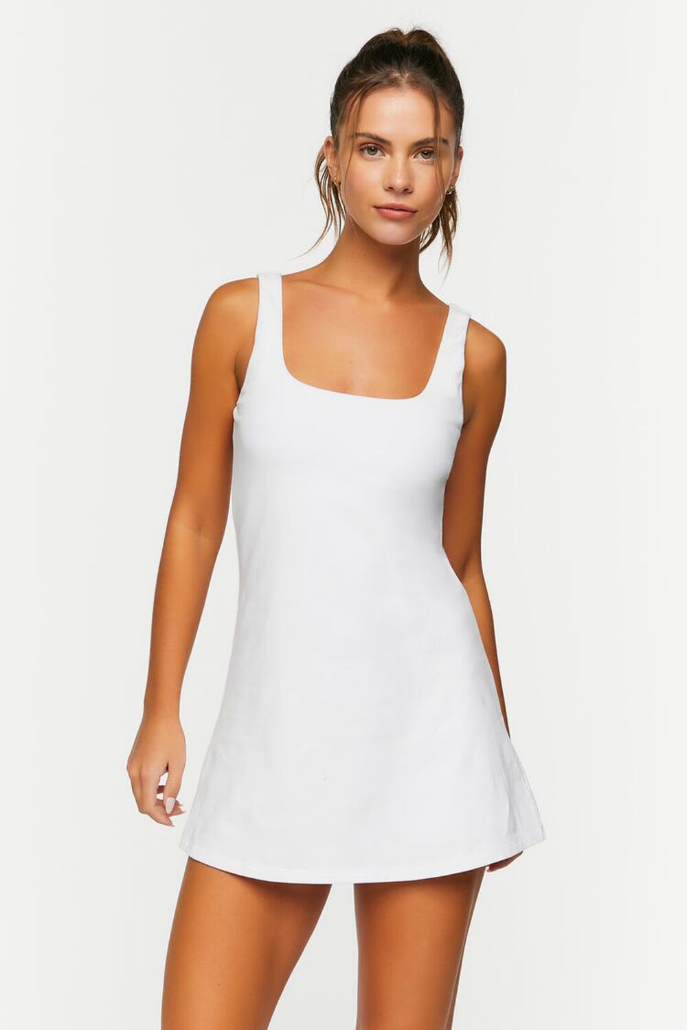 WHITE Active A-Line Tennis Dress, image 2