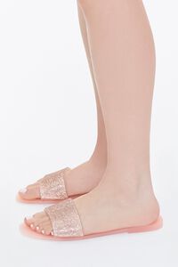 ROSE GOLD Rhinestone Slip-On Sandals, image 2