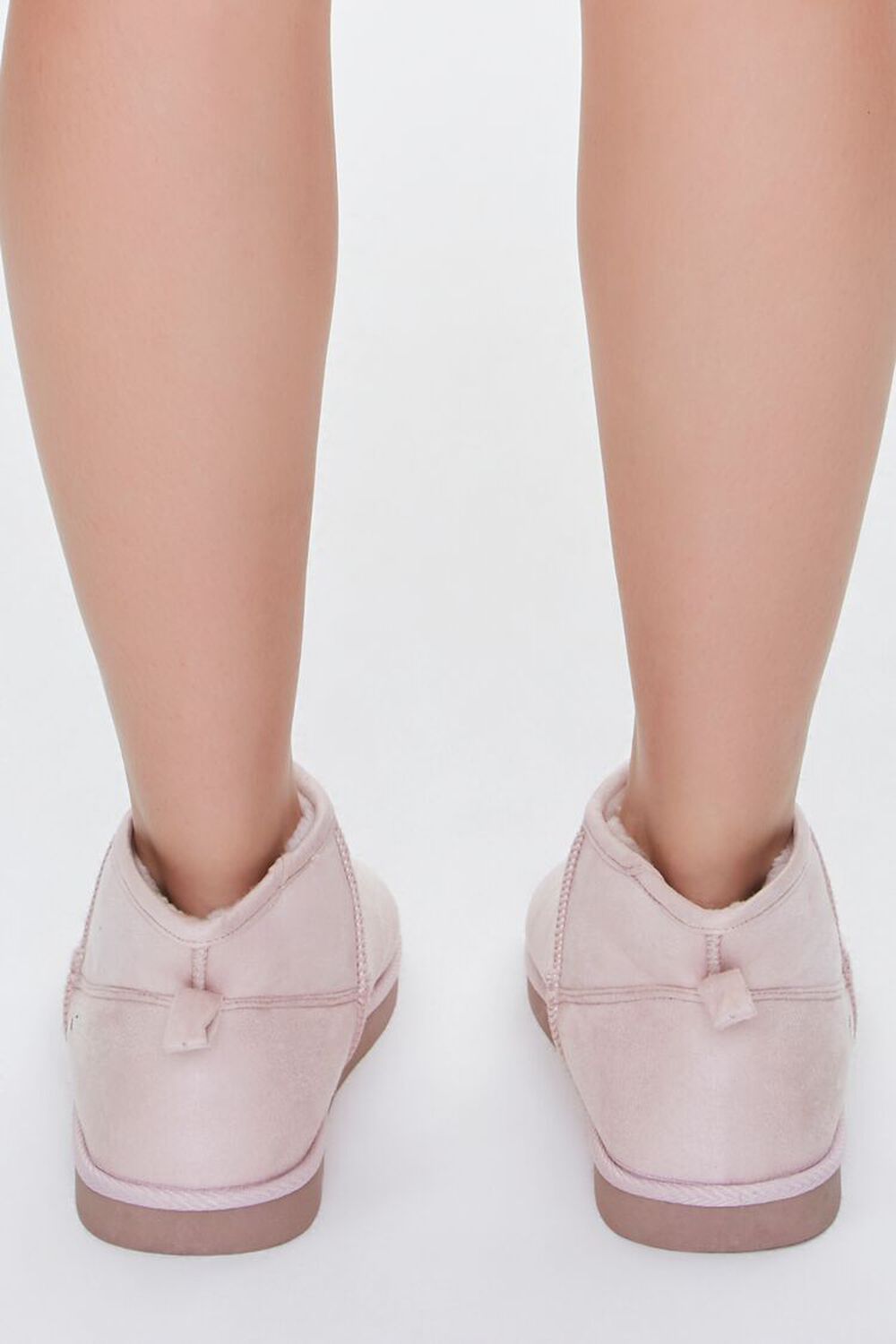 BLUSH Faux Suede Bootie Slippers, image 3
