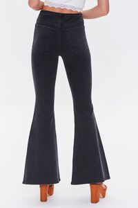 WASHED BLACK Premium Flare Jeans, image 4