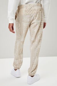 TAUPE/CREAM French Terry Joggers, image 4