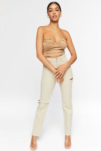COCOA Ruched Cropped Tube Top, image 4