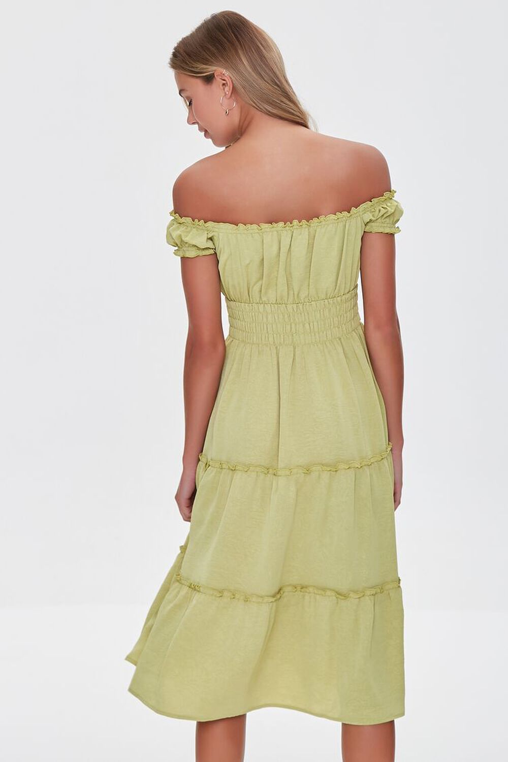 CITRON Off-the-Shoulder Tiered Dress, image 3