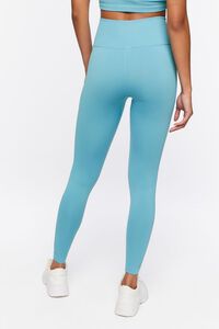 DUSTY BLUE Active Seamless High-Rise Leggings, image 4