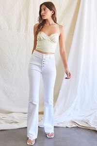 CHAMPAGNE Sweetheart Cropped Cami, image 4