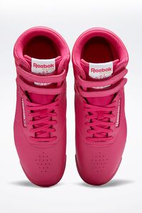 FUCHSIA Reebok Freestyle Hi Shoes, image 4