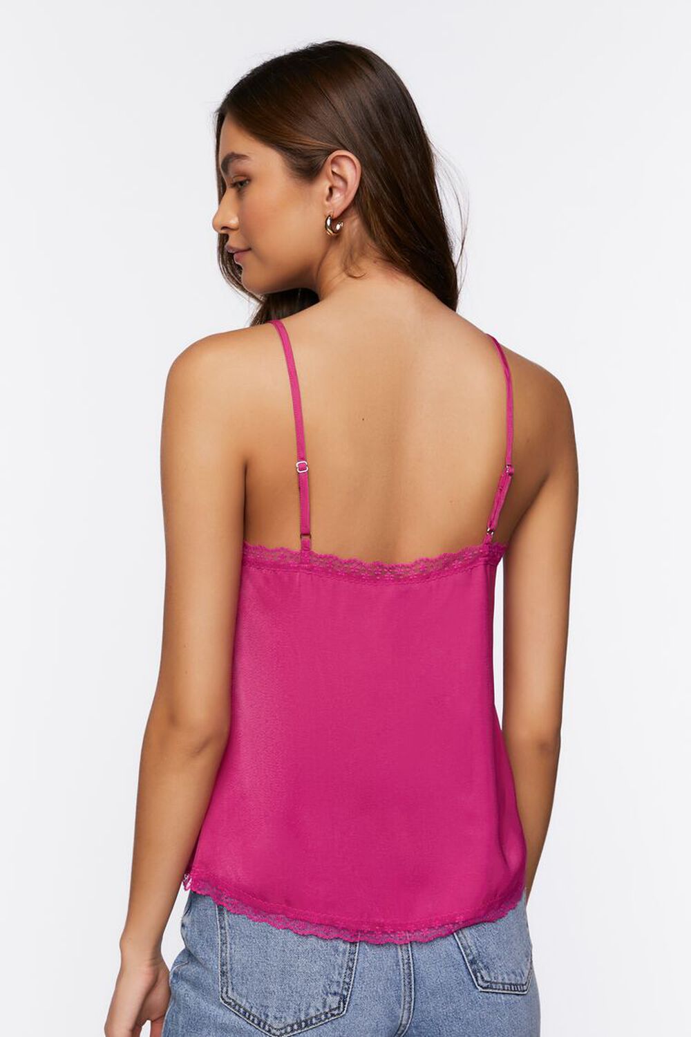 VERY BERRY Lace-Trim Cami, image 3