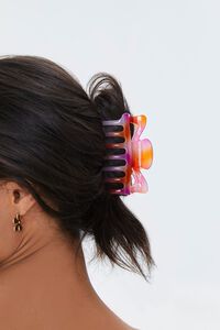 FUCHSIA/MULTI Ombre Hair Claw Clip, image 2
