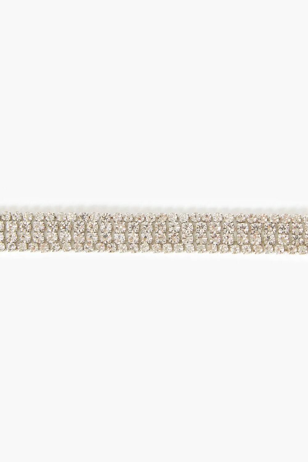 Tiered Rhinestone Chain Bracelet