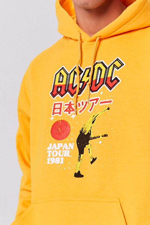 YELLOW/MULTI AC/DC Tour 1981 Graphic Hoodie, image 5