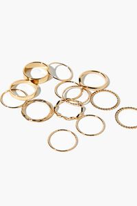 GOLD Assorted Ring Set, image 2
