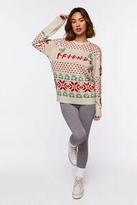 TAUPE/MULTI Friends Graphic Sweater, image 4