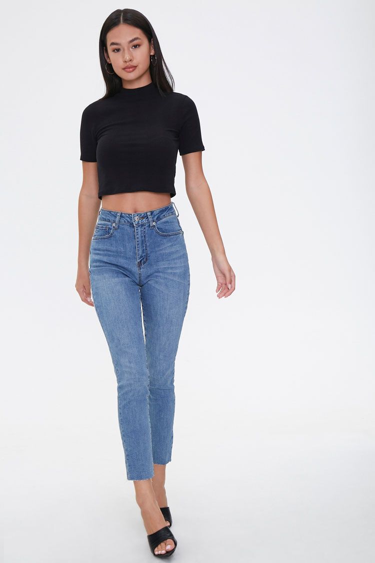 High-Rise Mom Jeans
