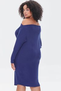 NAVY Plus Size Off-the-Shoulder Dress, image 3