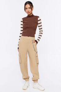 TOAST/MULTI Mock Neck Striped Sweater, image 4