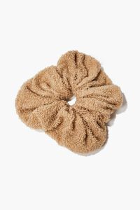 TAUPE Boucle Knit Scrunchie, image 2