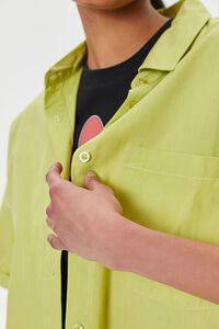 GREEN BANANA Oversized Button-Front Shirt, image 5