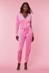 HOT PINK Juicy Couture Rhinestone Joggers, image 5
