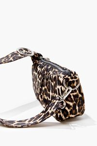 TAN/MULTI Leopard Print Shoulder Bag, image 3